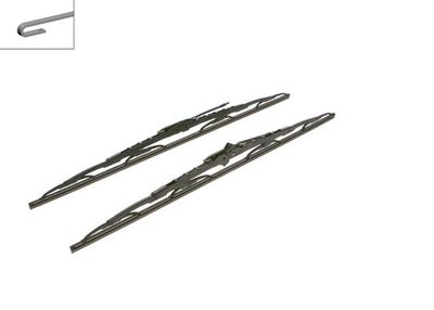Kit spazzole 609 600/600mm (con ugello) Iveco daily