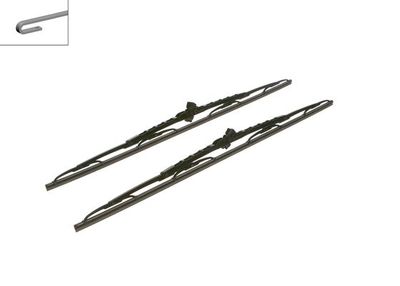 Kit spazzole tergi 650 650/650mm Iveco eurocargo/ master III