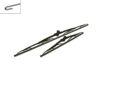 Kit spazzola 653 650/400mm Hyundai i30/i40 ranault