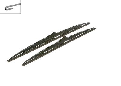 Kit spazzole tergi 652S 650/575mm Mercedes
