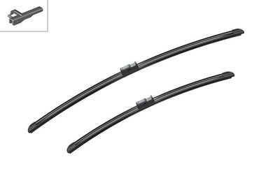 Kit spazzole A953S 650/500mm Volvo V50/S40 II