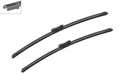 Kit spazzole A955S 600/575mm serie 5(E60)