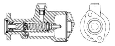 Cilindro trasm frizione Peugeot 404 1963-71