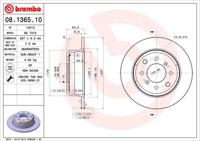 Dischi freno posteriore Alfa Romeo 1750-2000 (105_) 03