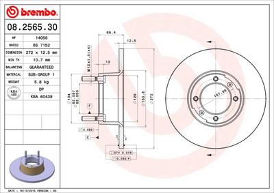 Dischi freno anteriore Alfa Romeo 1750-2000 (105_) 03