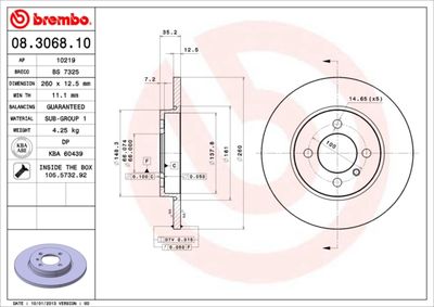 Dischi freno anteriore BMW 3 (E30) 09/82-03/92 / BMW