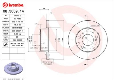 Dischi freno anteriore Alfa Romeo ar 6 bus (280_) 04/