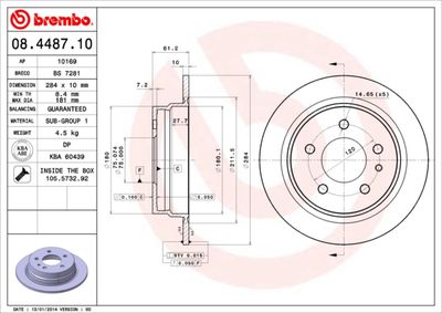 Dischi freno posteriore BMW 5 (E28) 05/81-12/87 / BMW