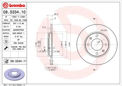 Dischi freno posteriore Citroën (df-psa) xsara 05/03-1