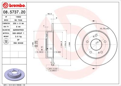 Dischi freno posteriore 200SX (S14) 10/93-12/99
