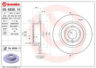 Dischi freno posteriore Land Rover discovery II (L318)