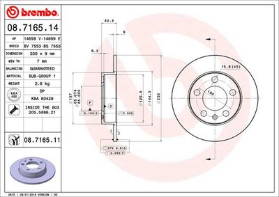Dischi freno posteriore Audi A1 (8x1, 8XK) 05/10-10/18