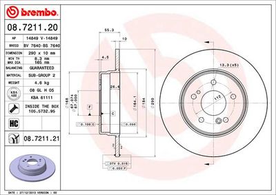 Dischi freno posteriore Mercedes-Benz c-class (W202) 0