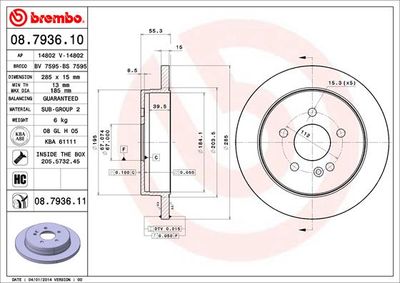 Dischi freno posteriore Mercedes-Benz m-class (W163) 0