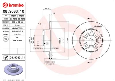 Dischi freno posteriore Audi A6 (4B2, C5) 01/97-12/05