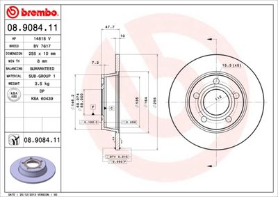Dischi freno posteriore Audi A6 (4B2, C5) 01/97-12/05