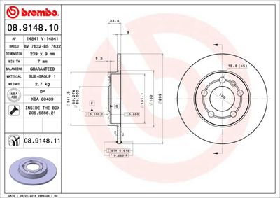 Dischi freno posteriore Audi A3 (8L1) 09/96-09/06 / au