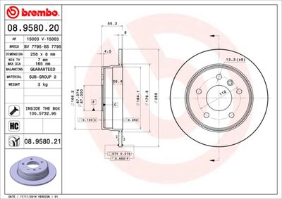 Dischi freno posteriore Mercedes-Benz a-class (W168) 0