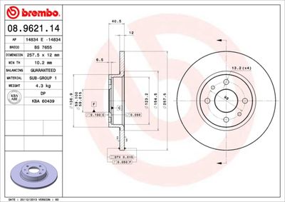 Dischi freno anteriore Alfa Romeo 145 (930_) 07/94-01