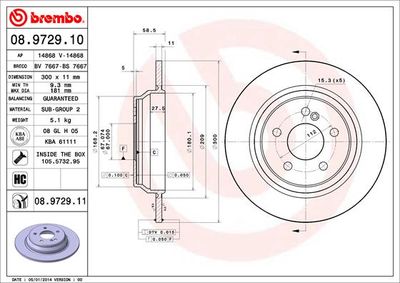 Dischi freno posteriore Mercedes-Benz s-class (W220) 0