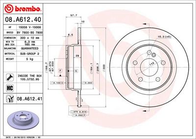 Dischi freno posteriore Mercedes-Benz (bbdc) c-class (