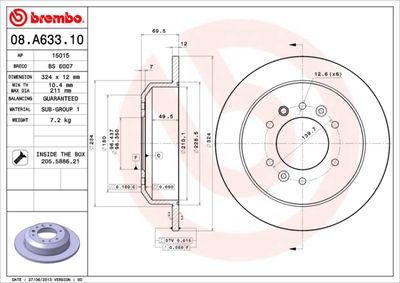 Dischi freno posteriore Kia carnival / grand carnival