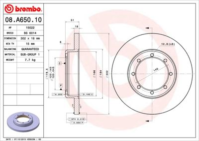 Dischi freno posteriore NV400 platform/chassis
