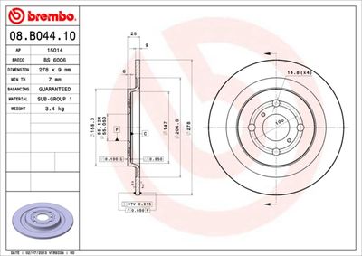 Dischi freno posteriore Daihatsu charade 05/11-> / toy