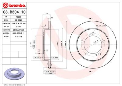 Dischi freno anteriore Suzuki jimny closed off-road V