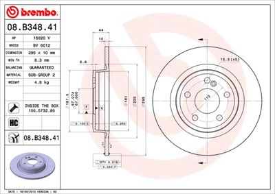 Dischi freno posteriore Mercedes-Benz (bbdc) gla (X156
