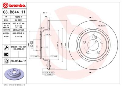 Dischi freno posteriore Mercedes-Benz sl (R230) 10/01-