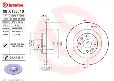 Dischi freno posteriore Mazda MX-5 II (nb) 01/98-10/05