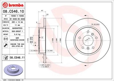 Dischi freno posteriore auto II suv (J11, J1