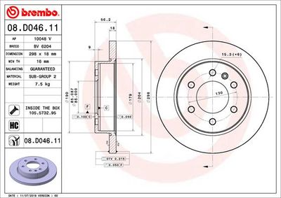 Dischi freno posteriore Mercedes-Benz sprinter 3,5-T p