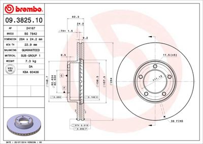 Dischi freno anteriore daimler 2.8 - 5.3 10/69-02/93