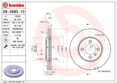 Dischi freno anteriore BMW 3 (E30) 09/82-03/92 / BMW