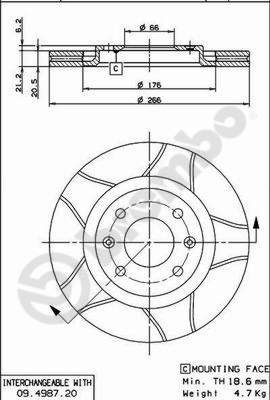 Dischi freno anteriore Citroën (df-psa) xsara picasso