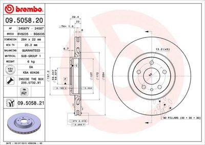 Dischi freno anteriore Alfa Romeo gtv (916_) 09/94-10