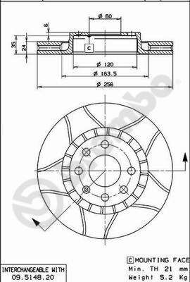 Dischi freno anteriore Chevrolet vectra 03/96-11/06 /