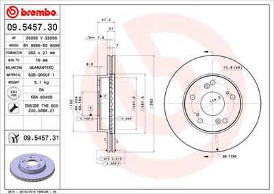 Dischi freno anteriore ciimo ciimo 04/12-> / Honda ci
