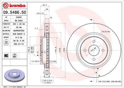 Dischi freno anteriore Ford Focus (daw, dbw) 09/98-11