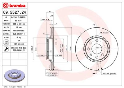 Dischi freno anteriore Chevrolet Corsa pickup 08/94-1