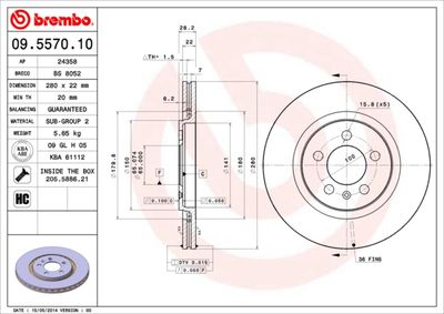 Dischi freno anteriore Seat toledo I (1l) 01/91-10/99