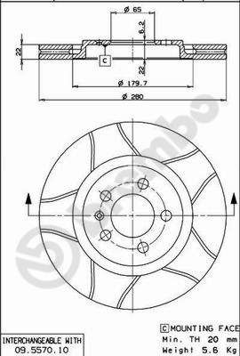 Dischi freno anteriore Seat toledo I (1l) 01/91-10/99