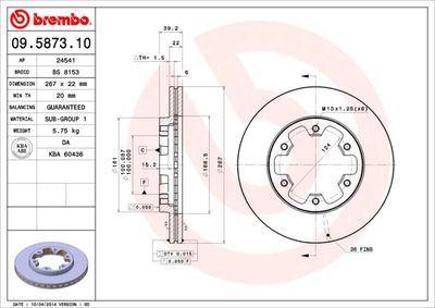 Dischi freno anteriore pick up (720) 01/80-03/