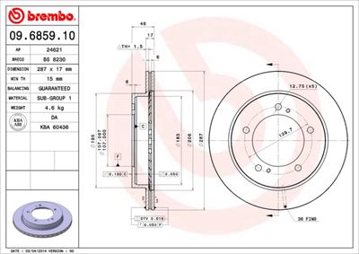 Dischi freno anteriore Suzuki jimny closed off-road V
