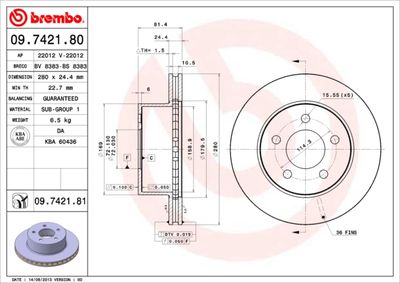 Dischi freno anteriore beijing benz (bbdc) Jeep 4000