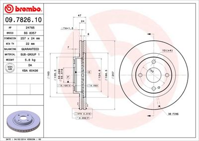 Dischi freno anteriore haima (faw) 3 saloon 08/06-> /