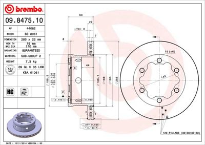 Dischi freno posteriore Mercedes-Benz sprinter 2-t bus