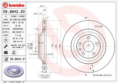 Dischi freno posteriore Audi (faw) A6L (C6, 4Z8) 03/05
